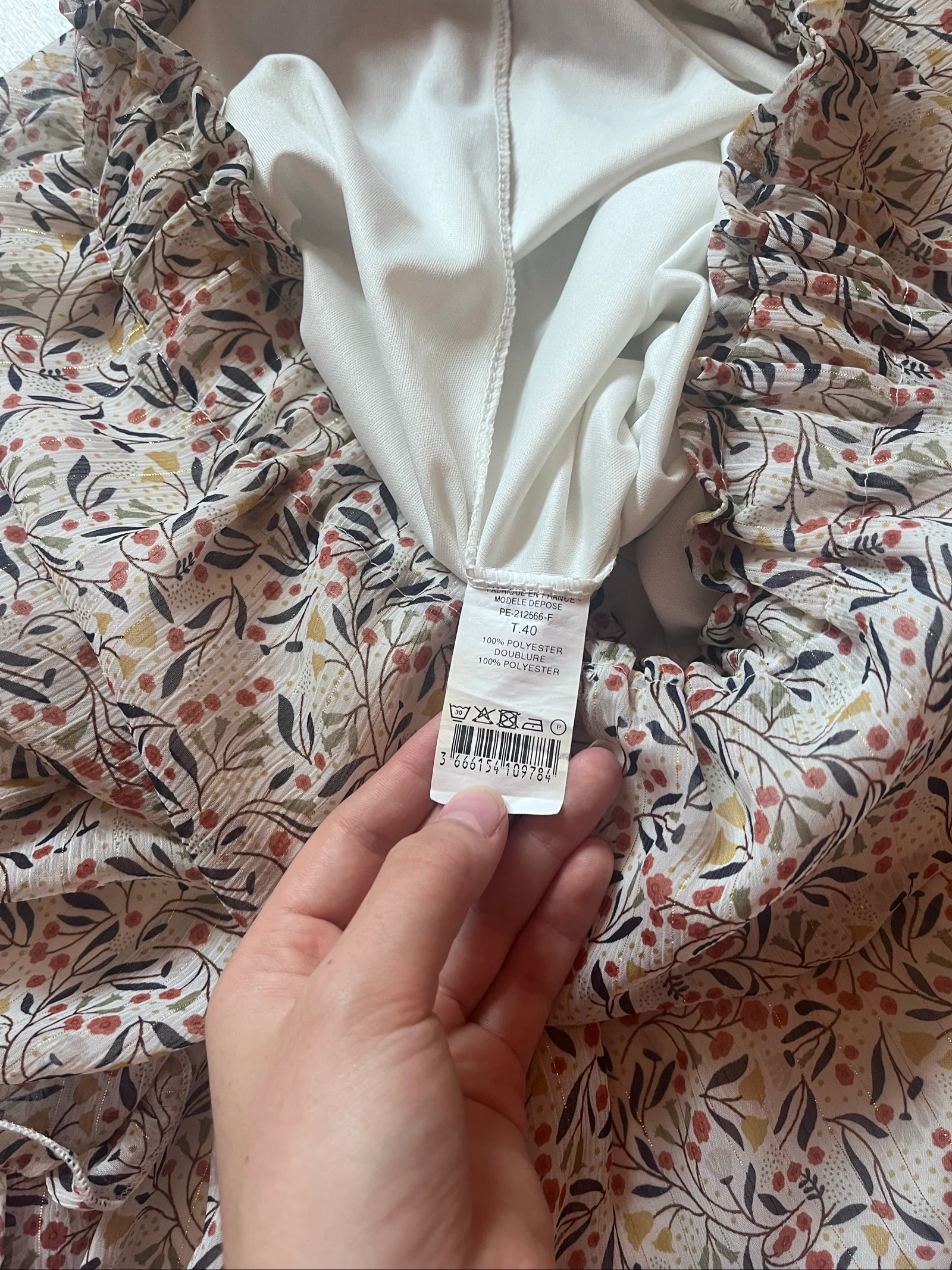 Falda larga, talla 40 – photo 3